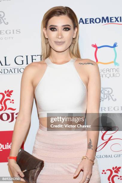 Brenda Zambrano attends The Global Gift Gala Mexico 2017 at St. Regis Hotel on November 1, 2017 in Mexico City, Mexico.