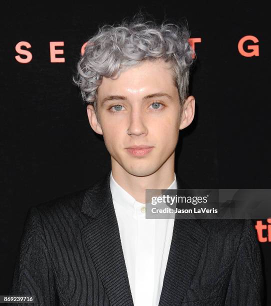 Singer Troye Sivan attends Spotify's inaugural Secret Genius Awards at Vibiana Cathedral on November 1, 2017 in Los Angeles, California.