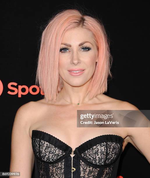 Bonnie McKee attends Spotify's inaugural Secret Genius Awards at Vibiana Cathedral on November 1, 2017 in Los Angeles, California.