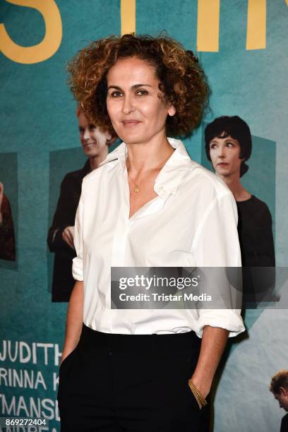 Marie-Lou Sellem attends the 'Casting' premiere at Cinema Paris on November 1, 2017 in Berlin, Germany.