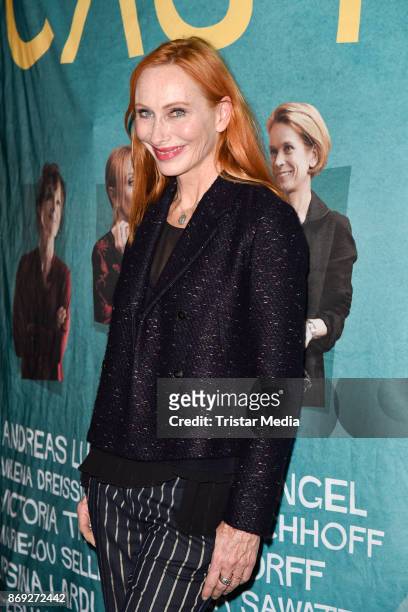 German actress Andrea Sawatzki attends the 'Casting' premiere at Cinema Paris on November 1, 2017 in Berlin, Germany.