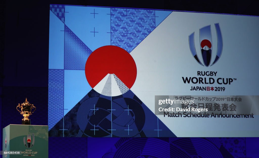 Rugby World Cup 2019 Match Schedule Announcement