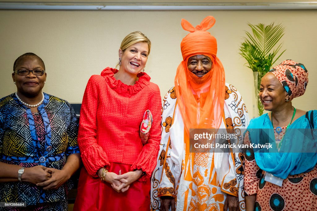 Queen Maxima Of The Netherlands Visits Nigeria : Day Two