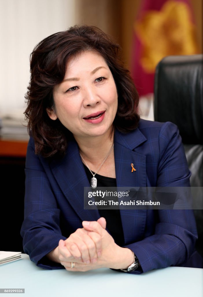 Internal Affairs Minister Seiko Noda Interview