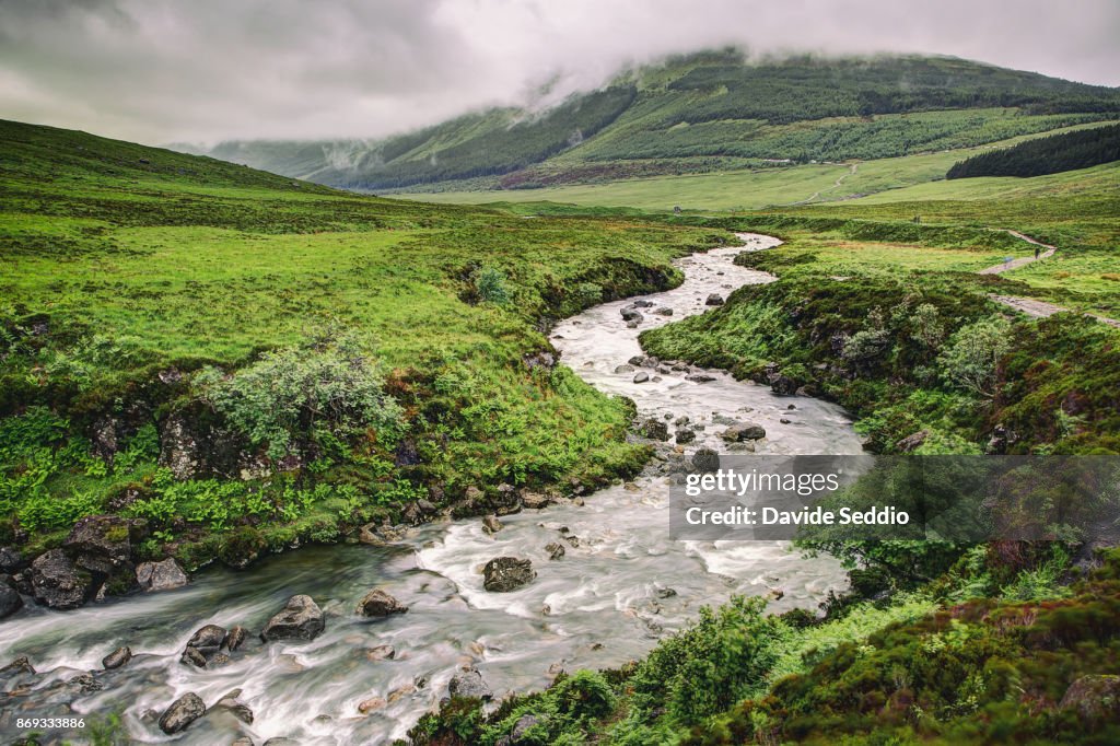 Fairy pool on the Isle of Skye