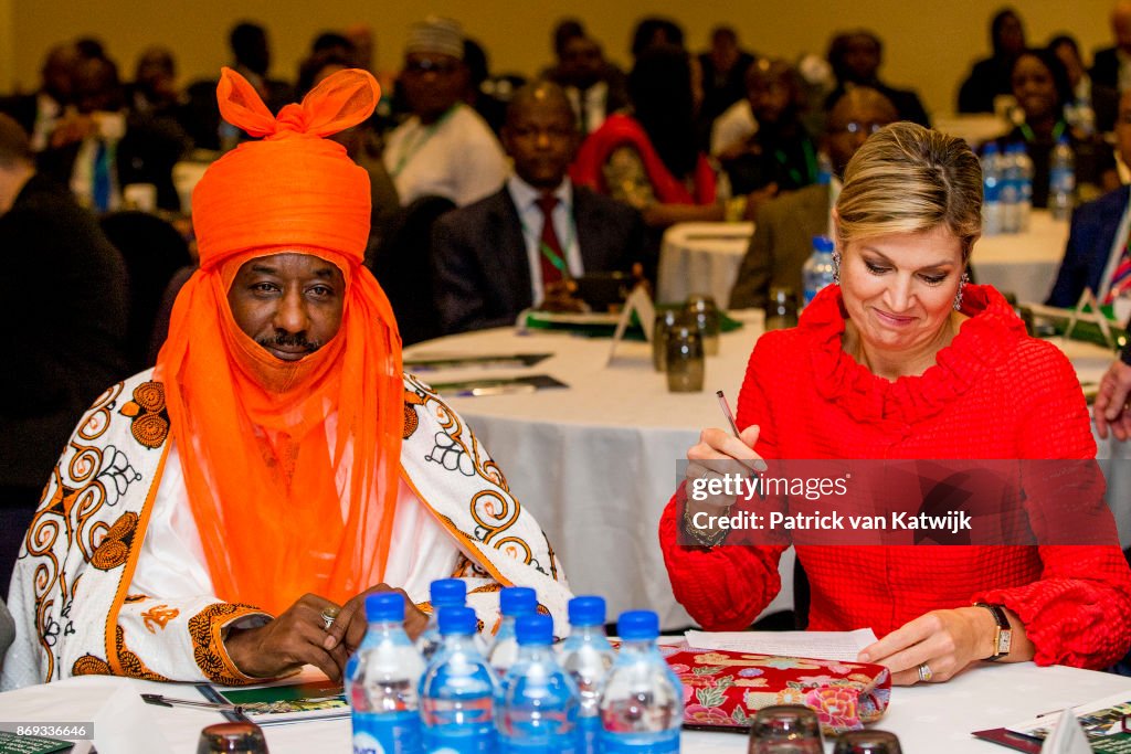 Queen Maxima Of The Netherlands Visits Nigeria : Day Three