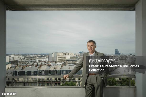 Of Peugeot S.A., Carlos Tavares is photographed for Forbes Magazine on May 8, 2017 in Paris, France. CREDIT MUST READ: Laura Stevens/The Forbes...