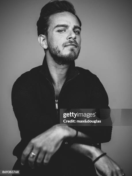 Actor Arturo Muselli is photographed on September 13, 2017 in Rome, Italy.