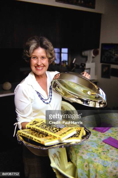 Erma Bombeck in the kitchen of her Arizona home. Erma Louise Bombeck was an American humorist who achieved great popularity for her newspaper column...