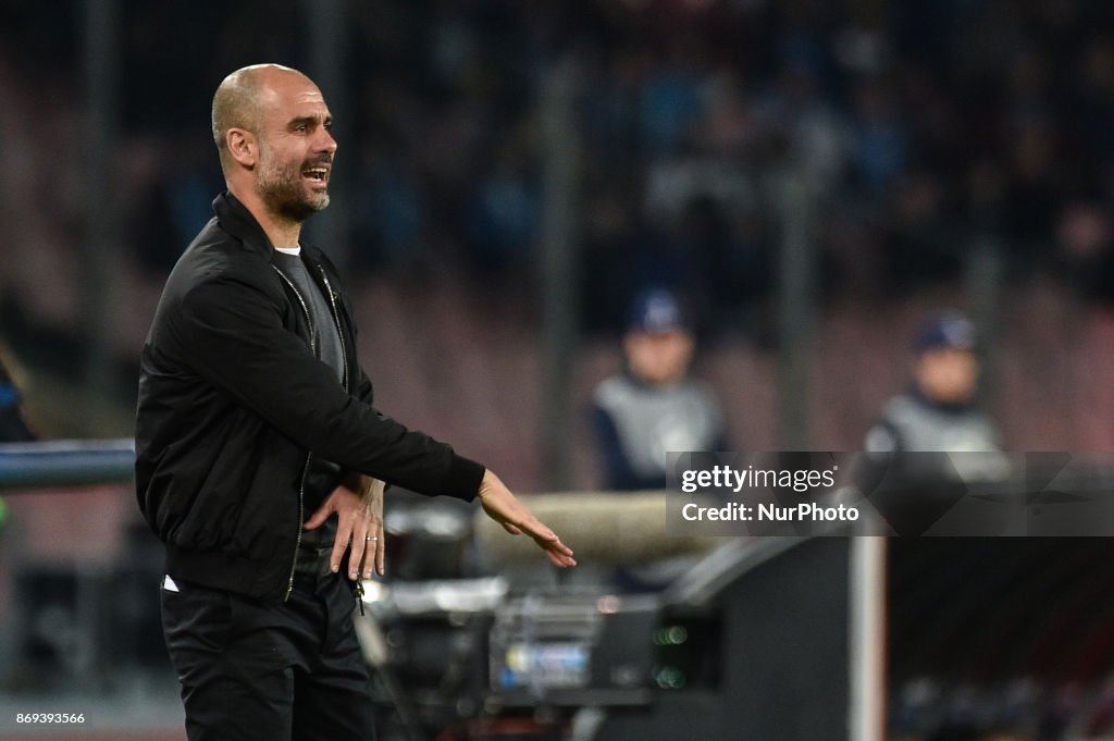 Napoli v Manchester City - UEFA Champions League