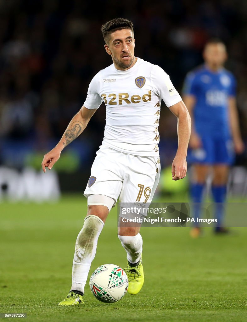 Leicester City v Leeds United - Carabao Cup - Fourth Round - King Power Stadium