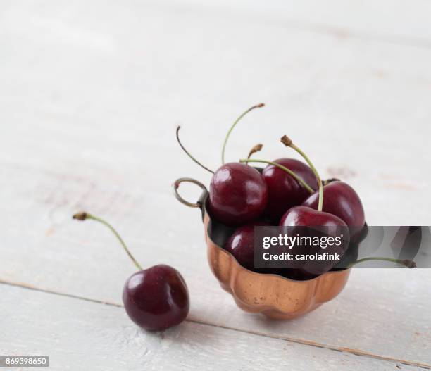 cherries - carolafink stock pictures, royalty-free photos & images