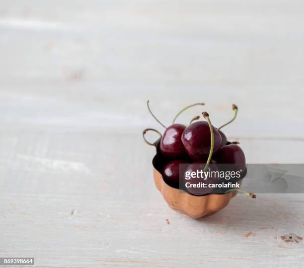 cherries - carolafink stock pictures, royalty-free photos & images