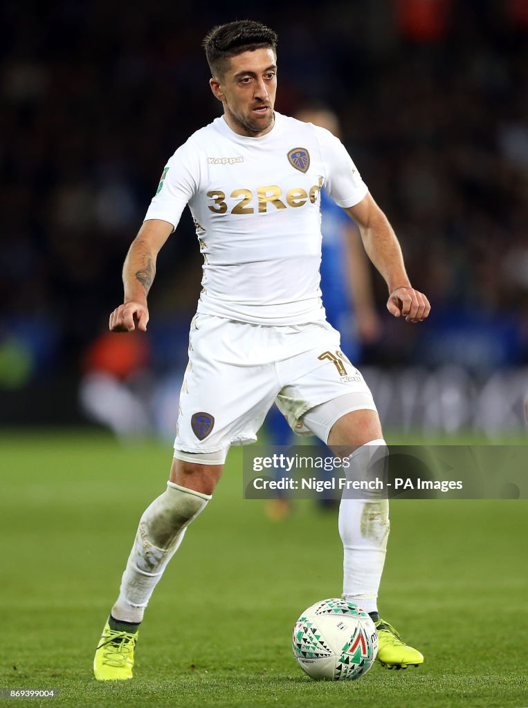 Leicester City v Leeds United - Carabao Cup - Fourth Round - King Power Stadium