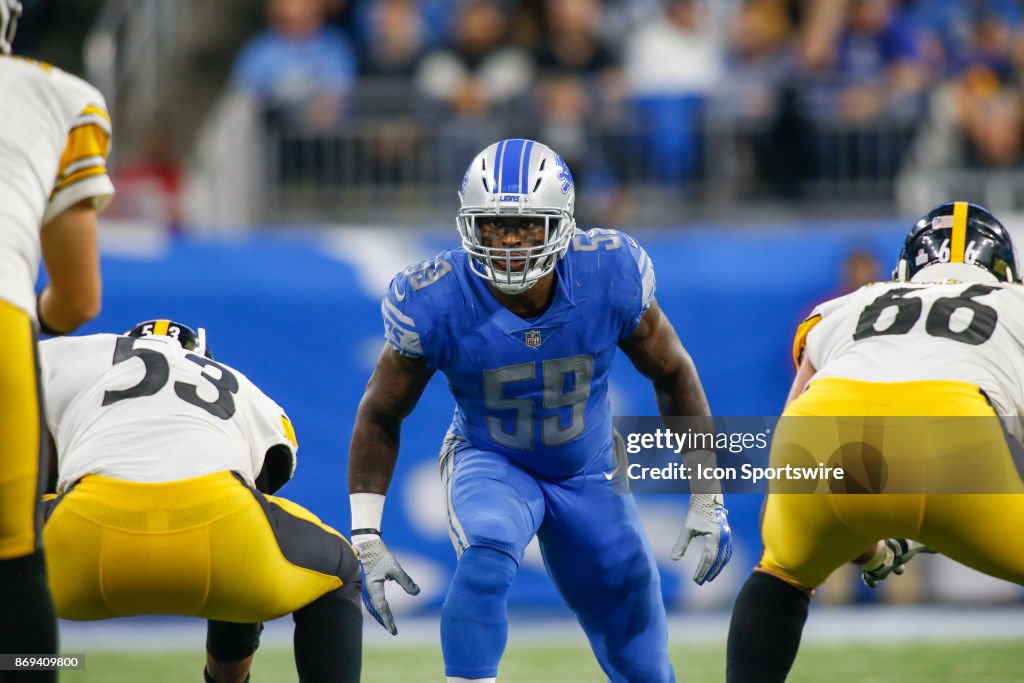 NFL: OCT 29 Steelers at Lions