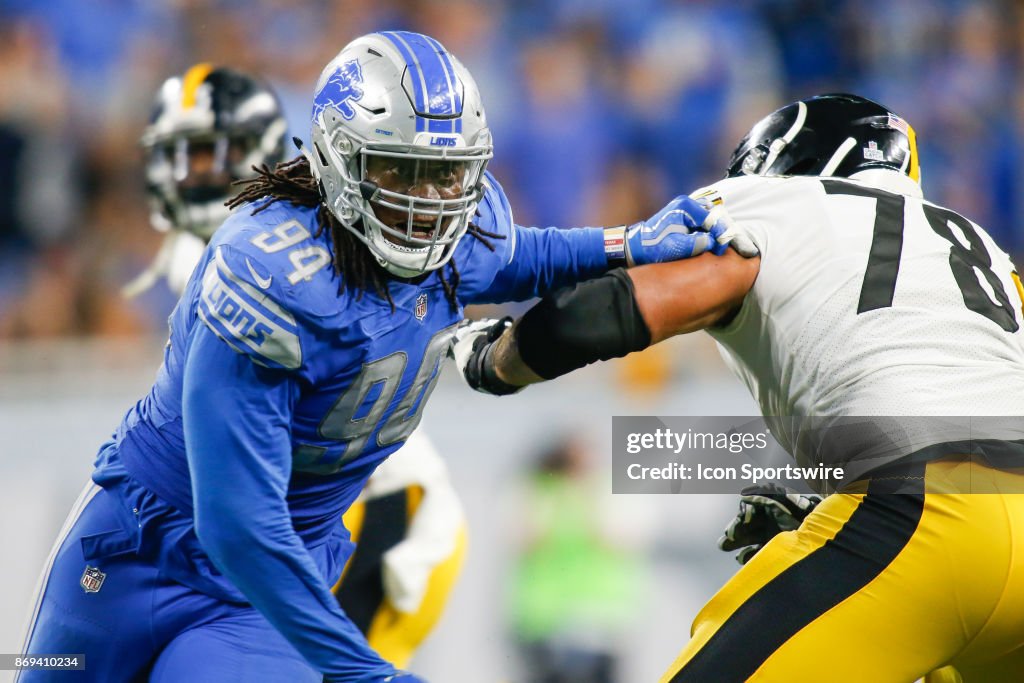 NFL: OCT 29 Steelers at Lions