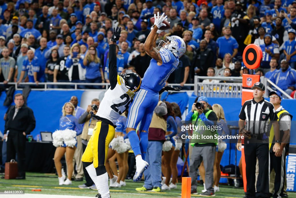 NFL: OCT 29 Steelers at Lions