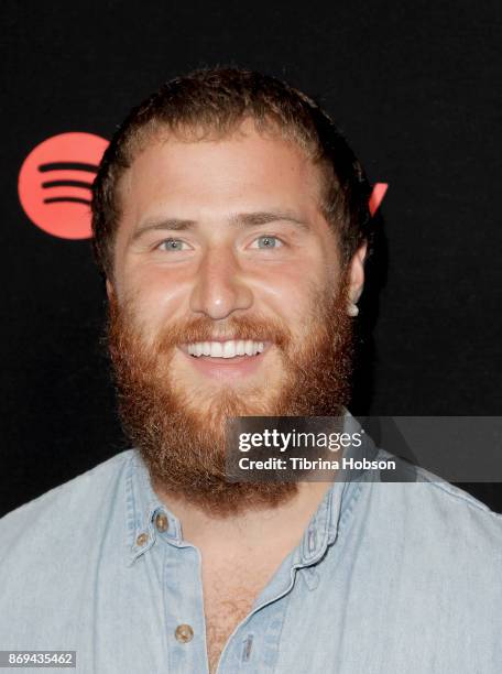 Mike Posner attends Spotify's Inaugural Secret Genius Awards on November 1, 2017 in Los Angeles, California.