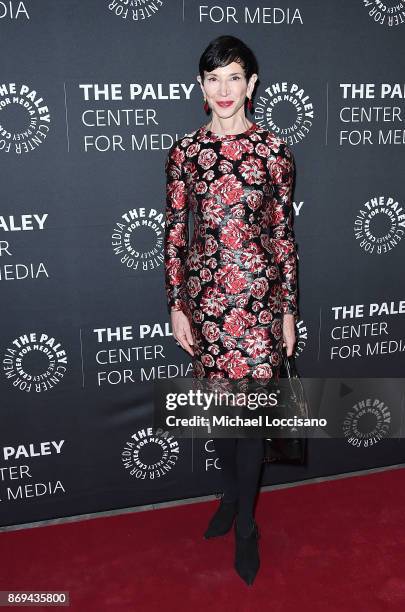 Amy Fine Collins attends A Paley Honors Luncheon celebrating Alec Baldwin at The Paley Center for Media on November 2, 2017 in New York City.