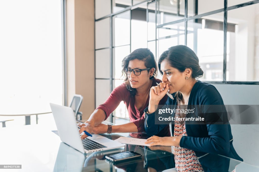 One-to-one business meeting