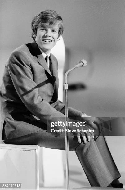 Portrait of English musician Peter Noone, of the group Herman's Hermits, New York, New York, 1965.