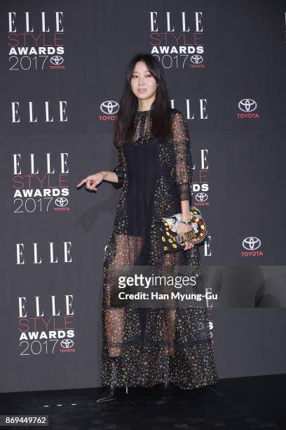 South Korean actress Kong Hyo-Jin aka Gong Hyo-Jin attends the ELLE 25th Anniversary "ELLE Style Awards" on November 2, 2017 in Seoul, South Korea.