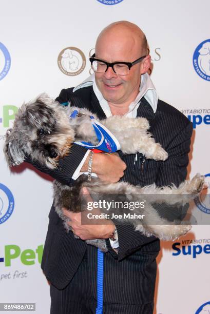 Harry Hill attends the Collars and Coats Ball 2017 at Battersea Evolution on November 2, 2017 in London, England.