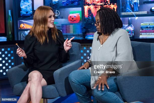 Pictured : Julianne Moore and Whoopi Goldberg --