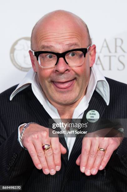 Harry Hill attends the Collars and Coats Ball 2017 at Battersea Evolution on November 2, 2017 in London, England.