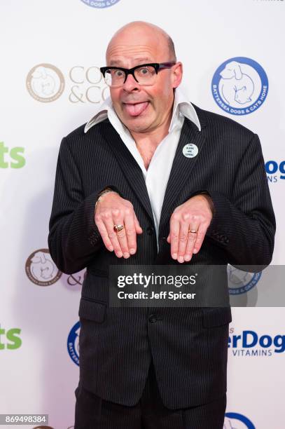 Harry Hill attends the Collars and Coats Ball 2017 at Battersea Evolution on November 2, 2017 in London, England.