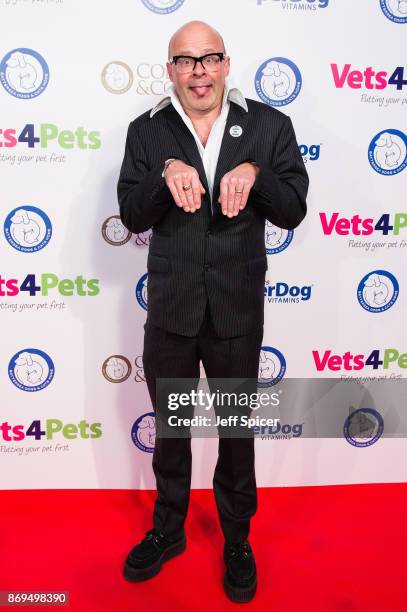 Harry Hill attends the Collars and Coats Ball 2017 at Battersea Evolution on November 2, 2017 in London, England.