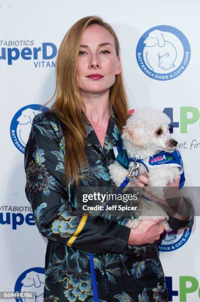 Rosie Marcel attends the Collars and Coats Ball 2017 at Battersea Evolution on November 2, 2017 in London, England.