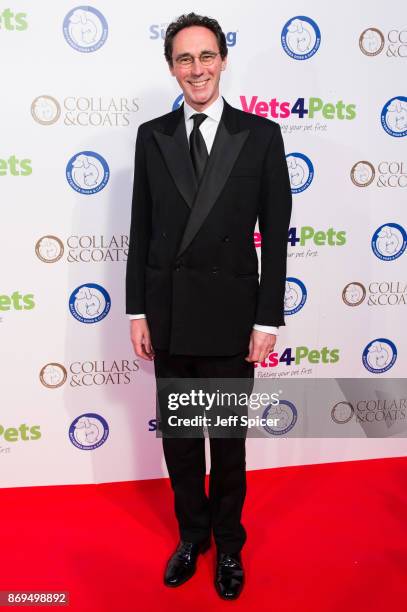 Guy Henry attends the Collars and Coats Ball 2017 at Battersea Evolution on November 2, 2017 in London, England.