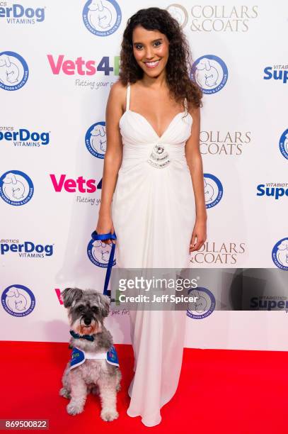 Layla Romic attends the Collars and Coats Ball 2017 at Battersea Evolution on November 2, 2017 in London, England.
