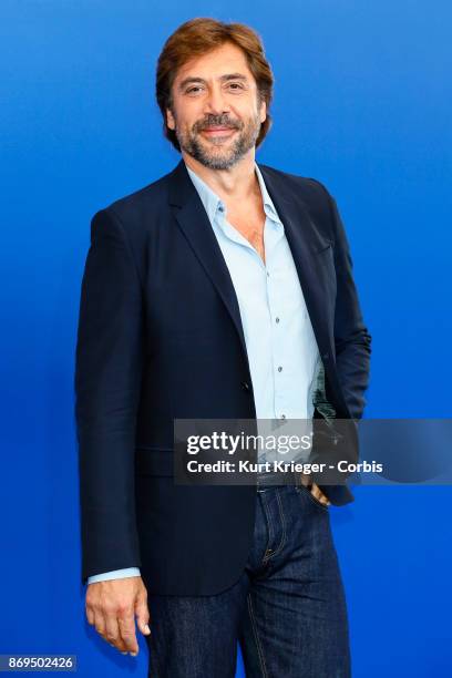Javier Bardem attends the 'Mother!' photocall during the 74th Venice Film Festival on September 05, 2017 in Venice, Italy.