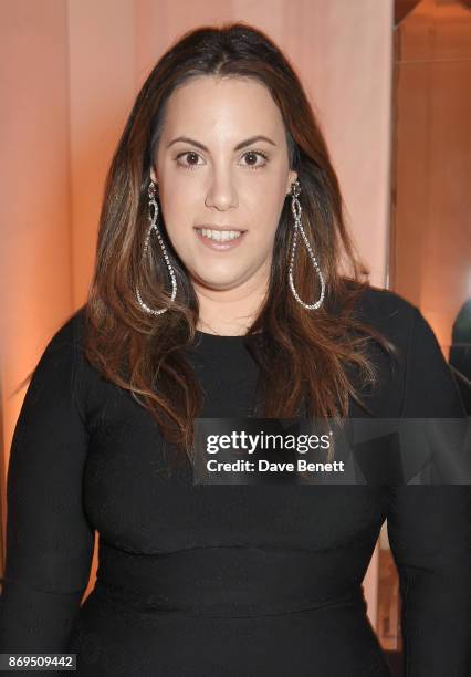 Mary Katrantzou attends Harper's Bazaar Women of the Year Awards in association with Ralph & Russo, Audemars Piguet and Mercedes-Benz at Claridge's...
