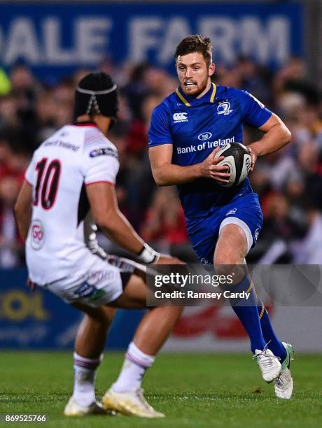 Belfast , United Kingdom - 28 October 2017; Ross Byrne of Leinster during the Guinness PRO14 Round 7 match between Ulster and Leinster at Kingspan...