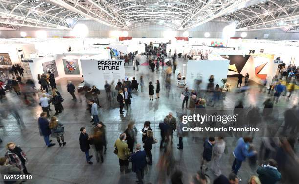 The opening of Artissima, International Fair of Contemporary Art on November 2, 2017 in Turin, Italy.