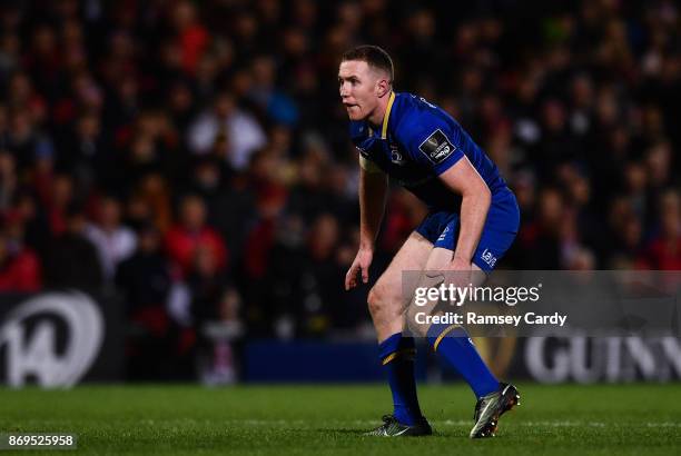 Belfast , United Kingdom - 28 October 2017; Rory O'Loughlin of Leinster during the Guinness PRO14 Round 7 match between Ulster and Leinster at...