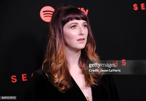 Asia Whiteacre attends Spotify's inaugural Secret Genius Awards at Vibiana Cathedral on November 1, 2017 in Los Angeles, California.