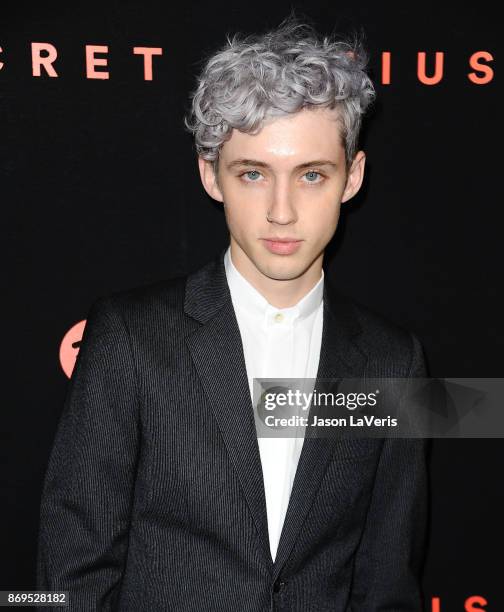 Singer Troye Sivan attends Spotify's inaugural Secret Genius Awards at Vibiana Cathedral on November 1, 2017 in Los Angeles, California.