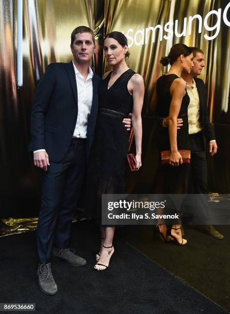 Rob Thomas and Marisol Thomas attend the Samsung annual charity gala 2017 at Skylight Clarkson Sq on November 2, 2017 in New York City.