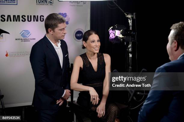 Rob Thomas and Marisol Thomas attend the Samsung annual charity gala 2017 at Skylight Clarkson Sq on November 2, 2017 in New York City.