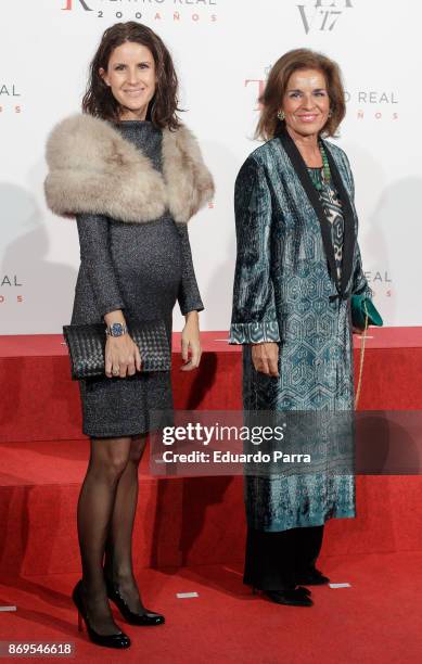 Ana Botella attends the '20th anniversary gala' photocall at Royal Theatre on November 2, 2017 in Madrid, Spain.