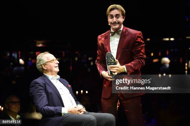 Friedrich von Thun during the 'Fantasia' VIP premiere of Schubecks Teatro at Spiegelzelt on November 2, 2017 in Munich, Germany.