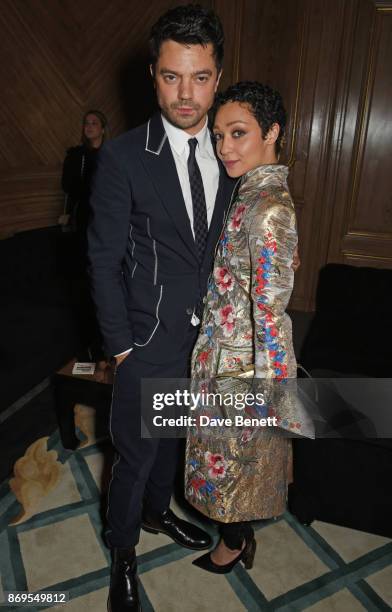 Dominic Cooper and Ruth Negga attend Harper's Bazaar Women of the Year Awards in association with Ralph & Russo, Audemars Piguet and Mercedes-Benz at...