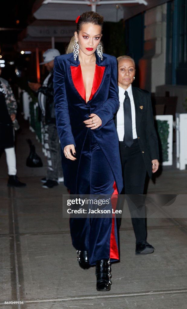 Celebrity Sightings in New York City - November 2, 2017