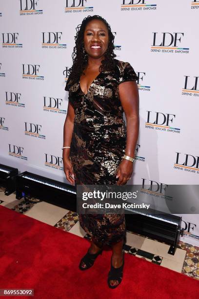 President and director-counsel Sherrilyn Ifill attends the LDF 31th National Equal Justice Awards Dinner at Cipriani 42nd Street on November 2, 2017...