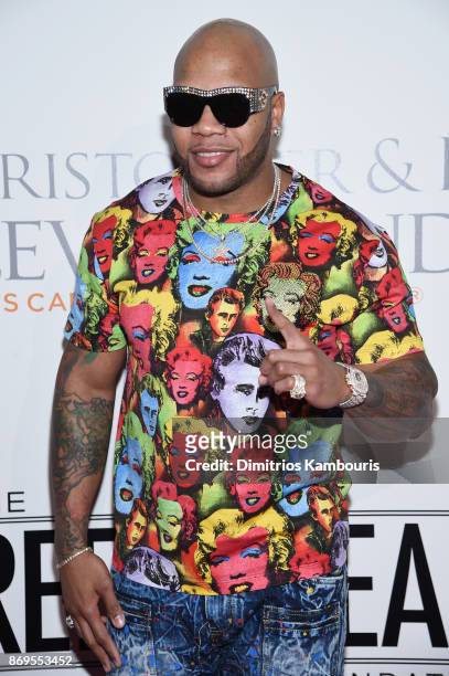 Flo Rida attends the Samsung annual charity gala 2017 at Skylight Clarkson Sq on November 2, 2017 in New York City.