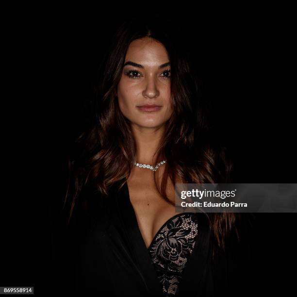 Model Estela Grande attends the 'Wanted' By Women'Secret' campaign at La Riviera disco on November 2, 2017 in Madrid, Spain.